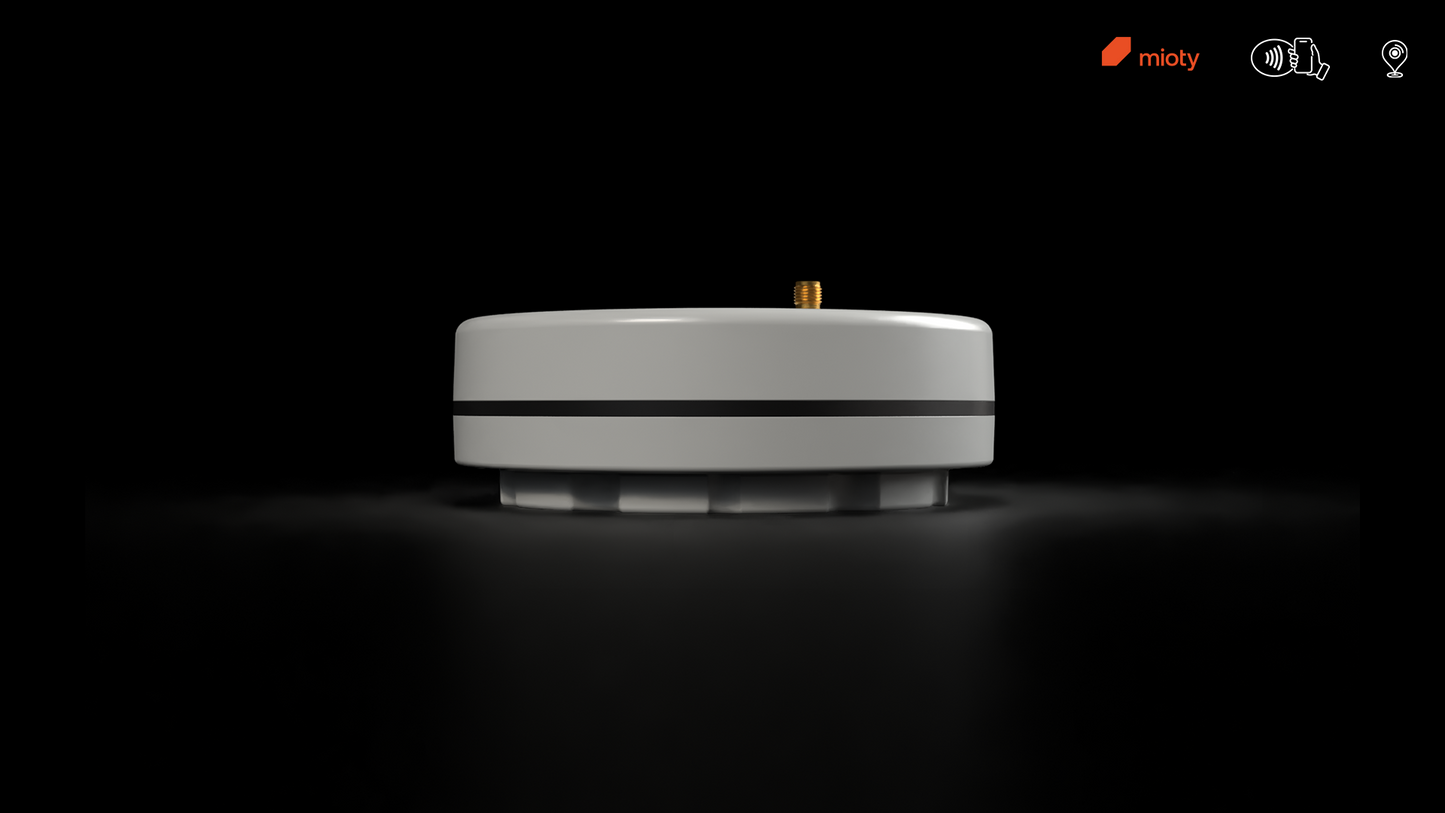 EOS IoT Radar Füllstandsensor mioty, flach mit SMA