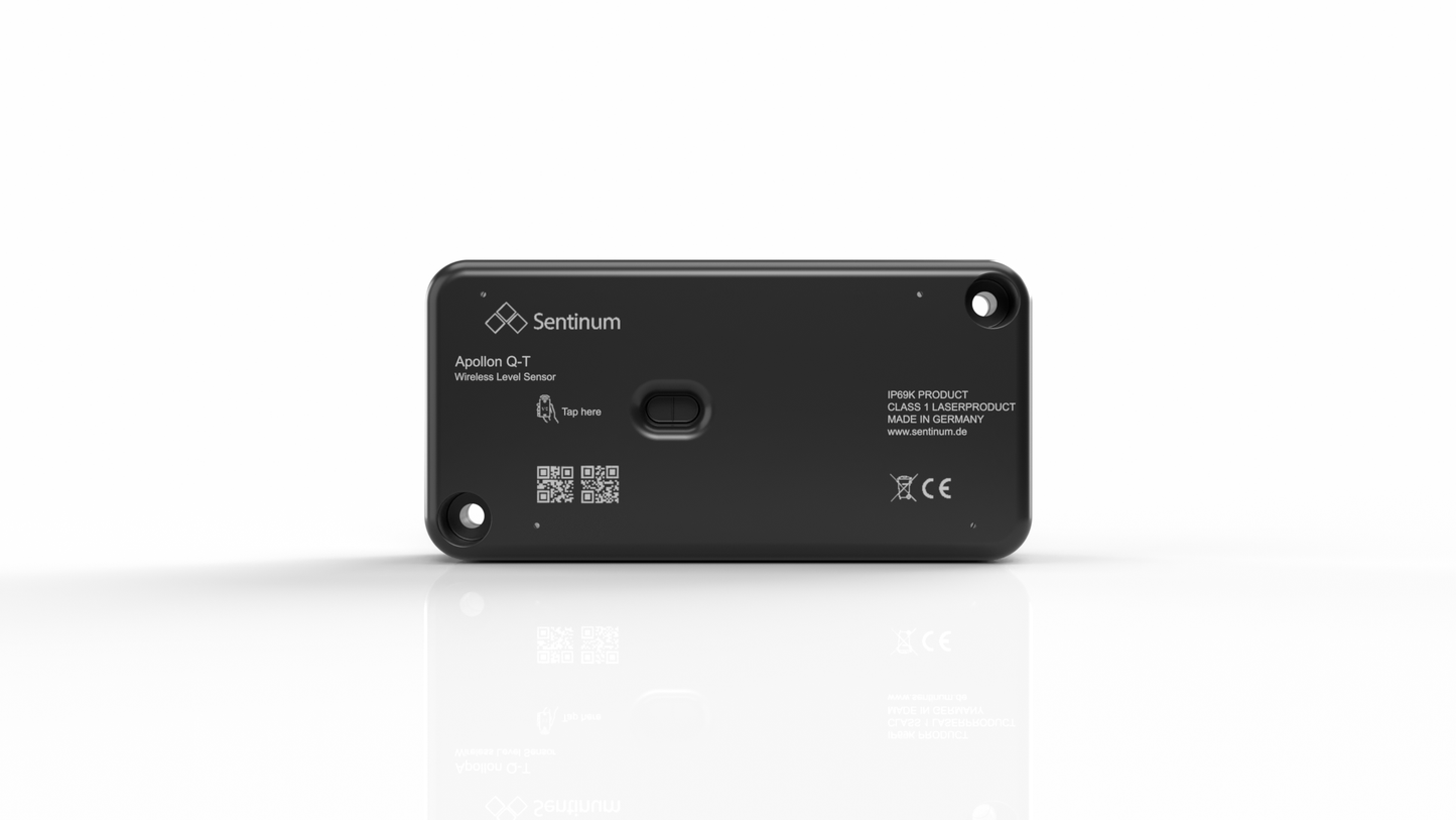Apollon-Q Laser ToF Füllstandsensor mioty®