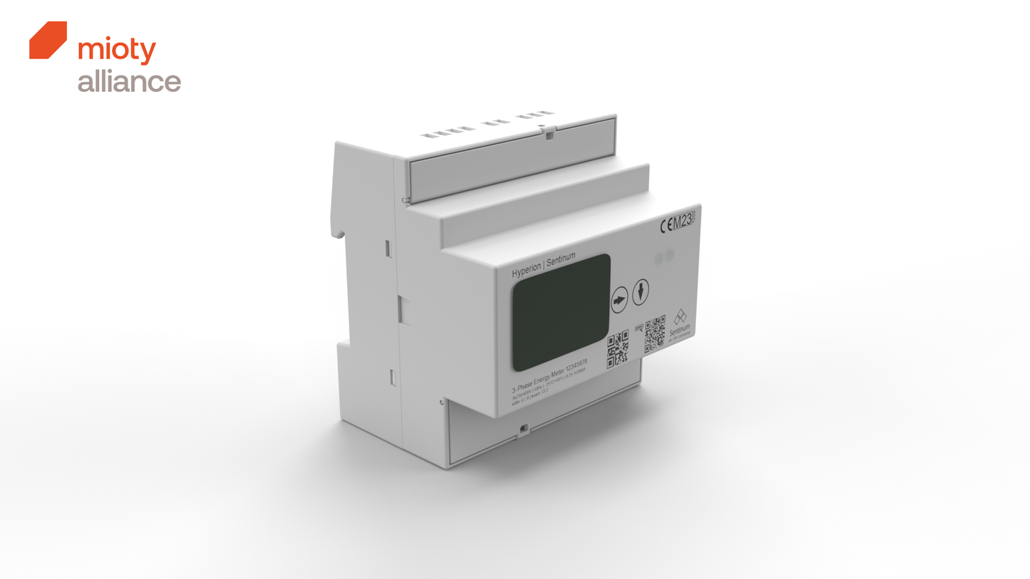 mioty® Hyperion Stromzähler direkt mit externer Antenne