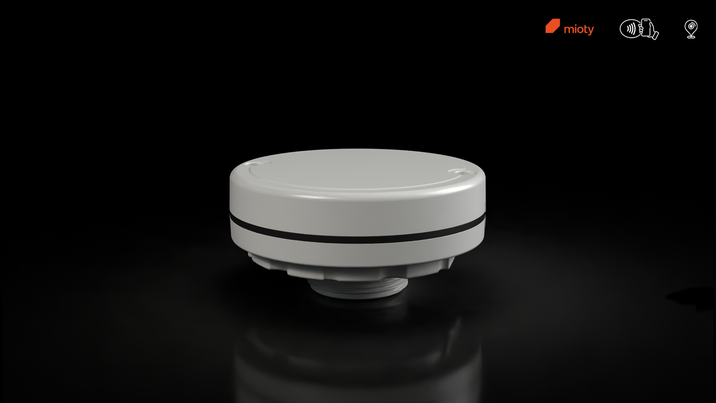 EOS IoT Radar Füllstandsensor mioty, 1,5" Gewinde